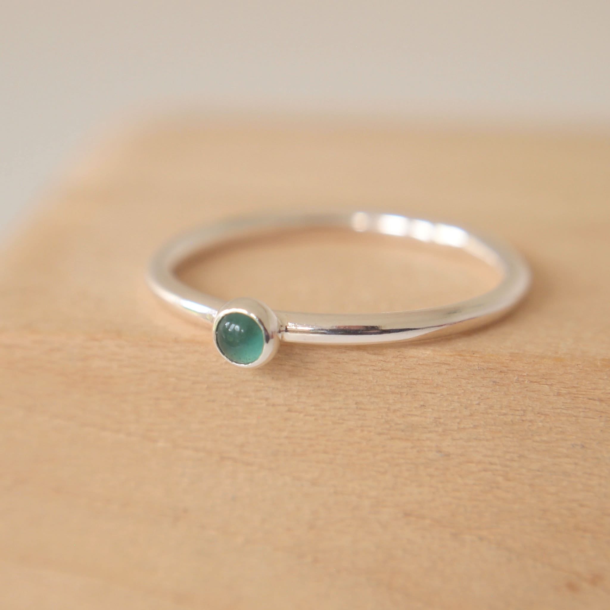 Agate birthstone ring deals