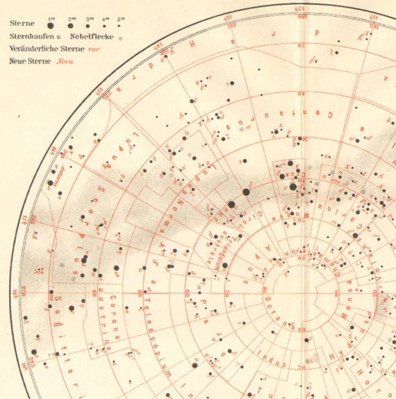 Star Charts For Southern Hemisphere