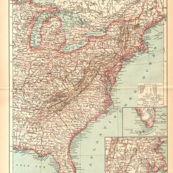 Antique Map of Eastern United States - Il 600x600.674823739 Bpbe 