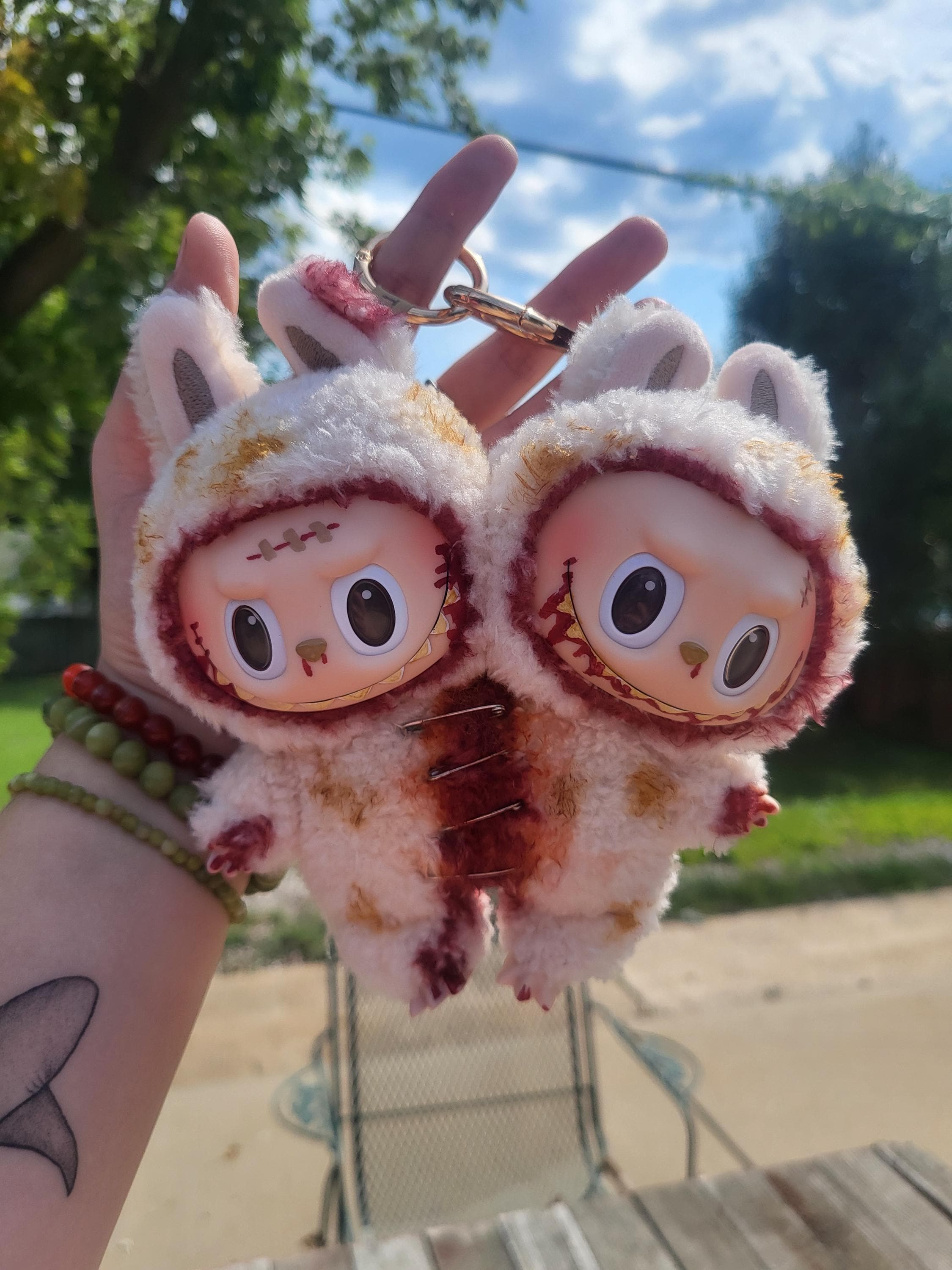 Modified Two-headed Labubu - Etsy