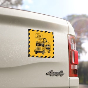 School Safety Car Magnet, Children Safety Magnet, Stop Sign Magnet, Gift for Drivers, Car Decor