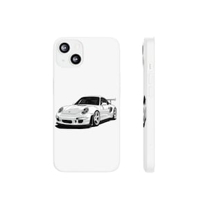 Racing-Inspired Flexi Cases for Car Enthusiasts | Sleek Phone Covers, Gift for Men, Car Lover Accessories, Unique Phone Case