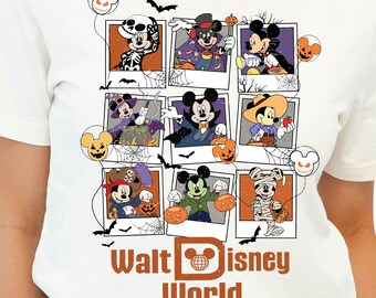 Retro Walt Disney World Halloween Shirt, Mickey's Not So Scary Party Shirt, Mickey Halloween Tee, Disney Halloween Shirt, Halloween Gift