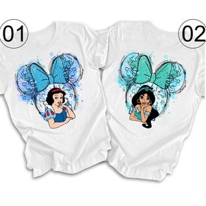Snow White Shirt, All Disney Princess Characters, Disney Princess Shirt, Little Mermaid Shirt, Rapunzel Tee, Cinderella Shirt, Moana Shirt