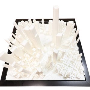 3D printed New York map