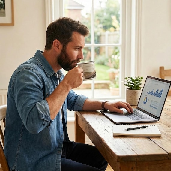 Growth Is My Daily Rhythm Enamel Mug 12oz Lightweight Camping Cup