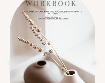 Unmasking trauma workbook|Identify, Understand, Recover| Digital Self-Help PDF| Trauma Healing Guide| Emotional Healing Journal