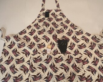 Patriotic Adult Apron | Stars and Stripes Grilling Apron
