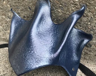 Leather Blue Equinox Crown