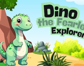 Dino, o Explorador Destemido: Livro de Histórias de Aventuras com Dinossauros (Download em PDF para crianças de 5 a 8 anos)