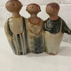 Vintage "Danish Family" Japanese Stoneware - Lisa Larson