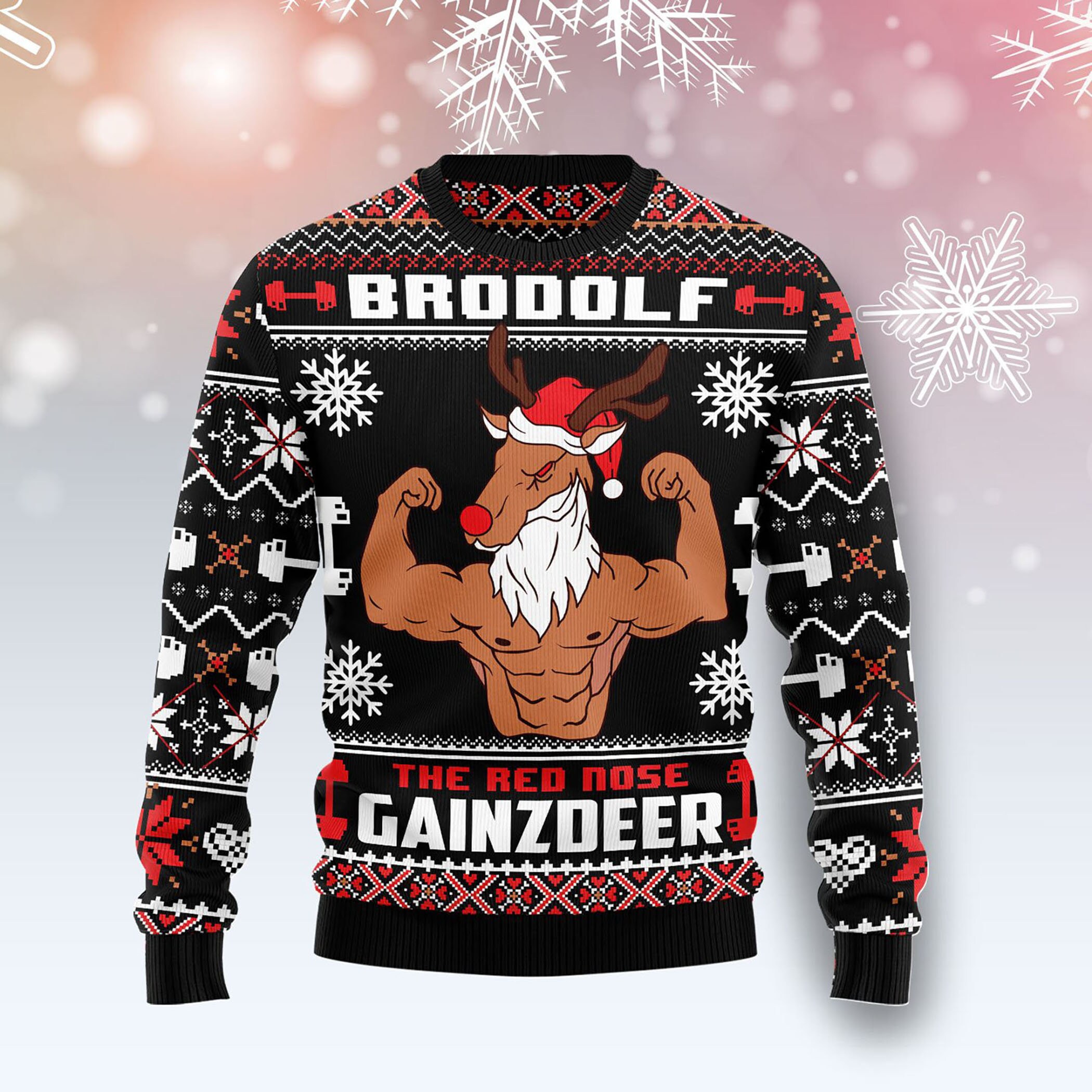 Brodolf the Gainzdeer - Etsy UK