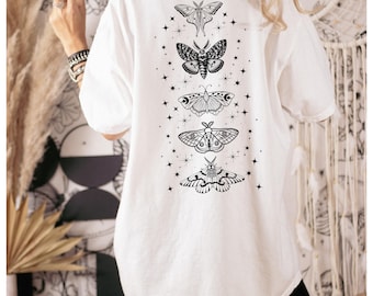 The Night and the Moth Unisex T-shirt, Rachel Gillig Inspired Shirt, Butterfly Graphic Tee