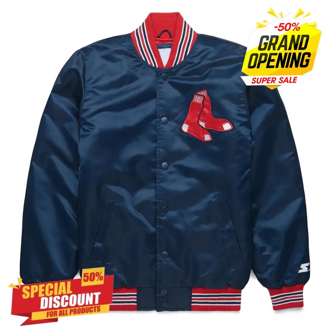 Red Sox Starter Jacket - Etsy