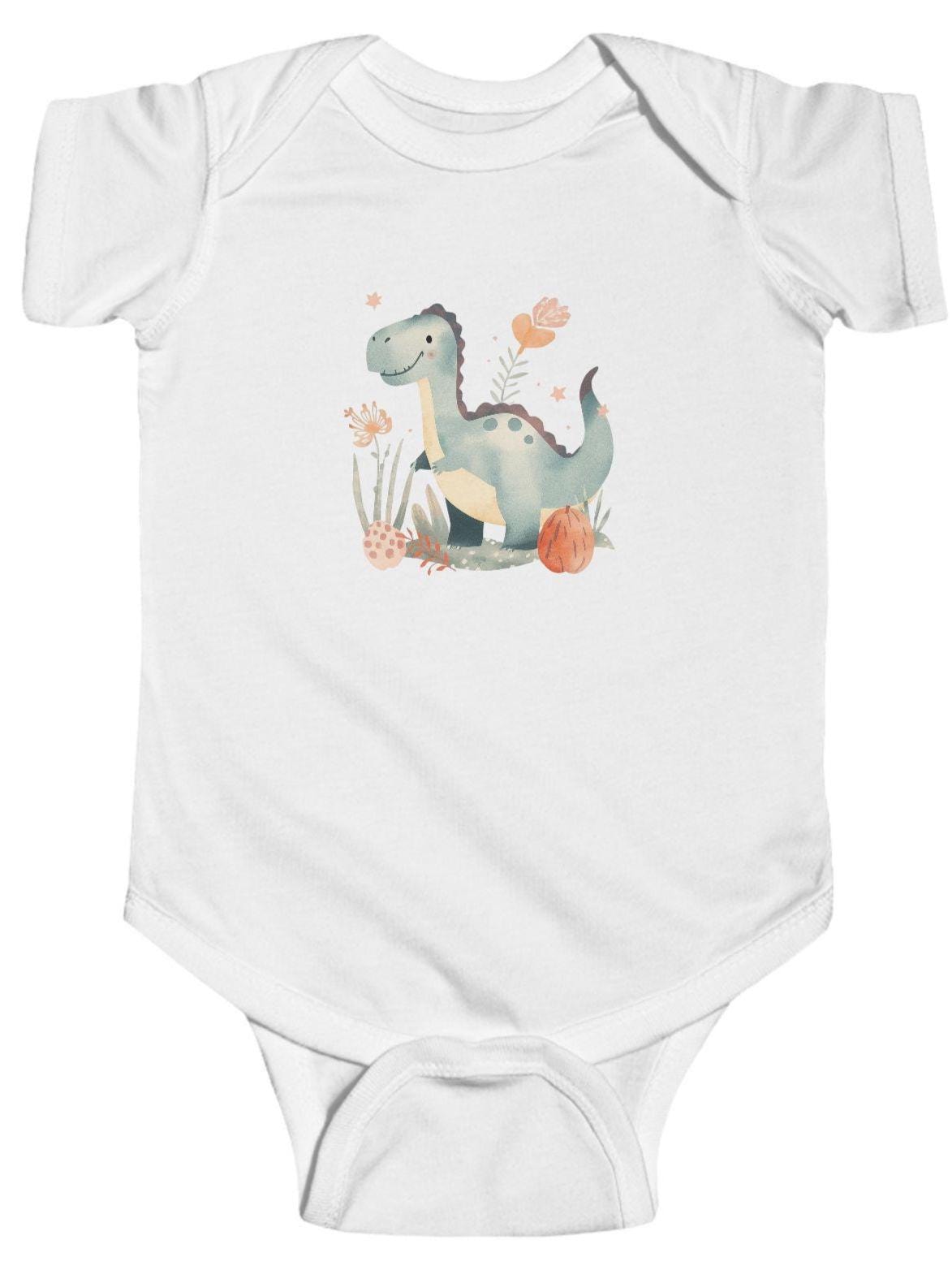 Dinosaur-Themed Infant Bodysuit, Baby Onesie, Cute Baby Clothes, Toddler Gift, Newborn Outfit, Baby Shower Gift