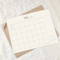 Simplified Desk Calendar 2026-2027 with Desktop Mat, Cabbrix 21"x16.5" Large Desk Pad Calendar July 2026–Dec 2027 for Home Office School