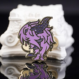 Genshin Impact Durin Emaljnål - Flerfunktionell Metallmärke för Väskor, Jackor & Nåldisplayer