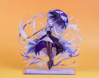 Figura de acrílico de 21 cm de Vivian Banshee de Zenless Zone Zero para decoración de escritorios y juegos.