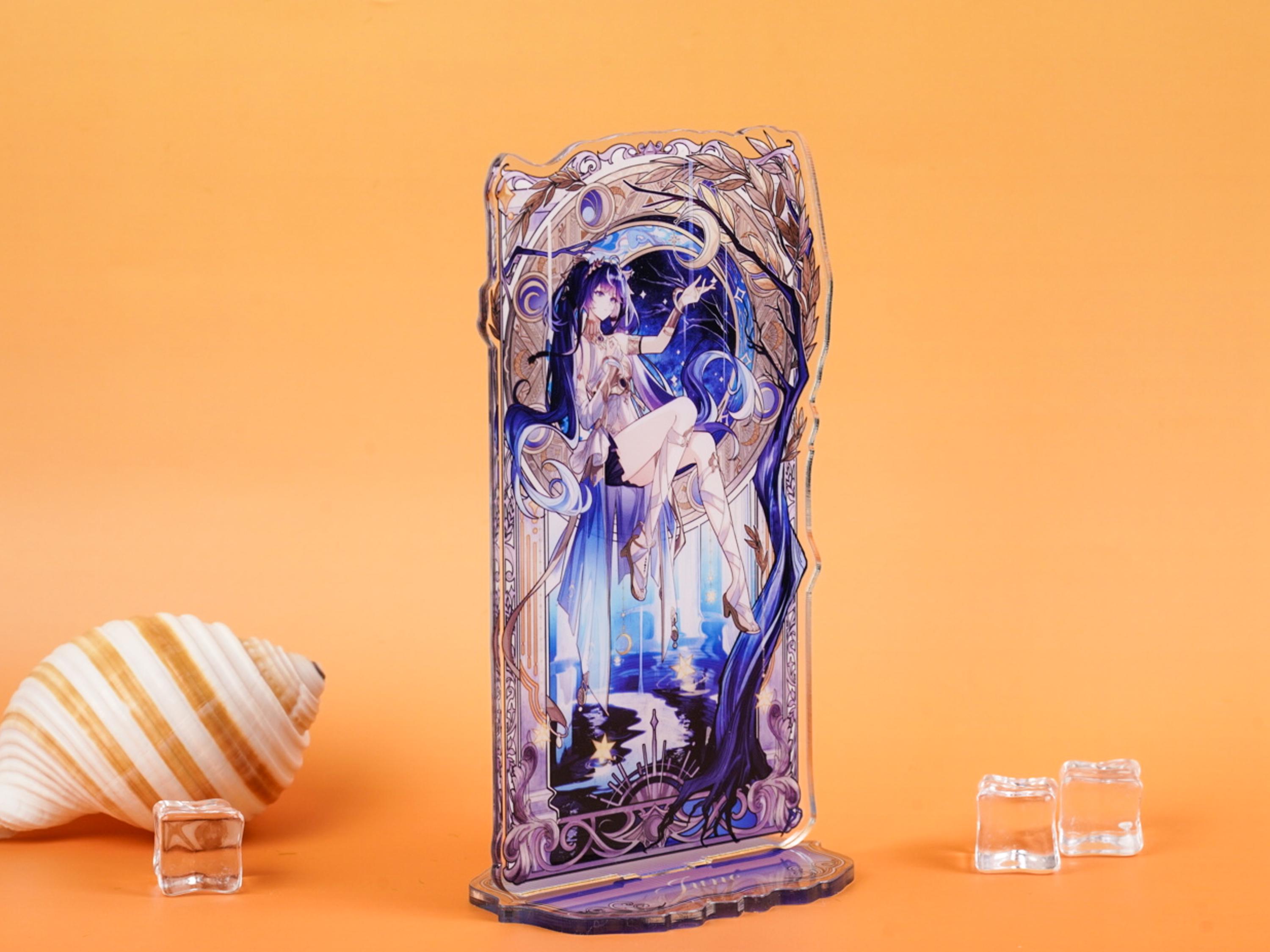 Wuthering Waves Augusta & Iuno Acrylic Standee Set - Tarot-themed