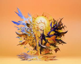 Honkai: Star Rail Phainon Multi-Layer Acrylic Standee - Celestial-Themed Desktop Decor, Perfect Gift for Her & Fandom Enthusiasts