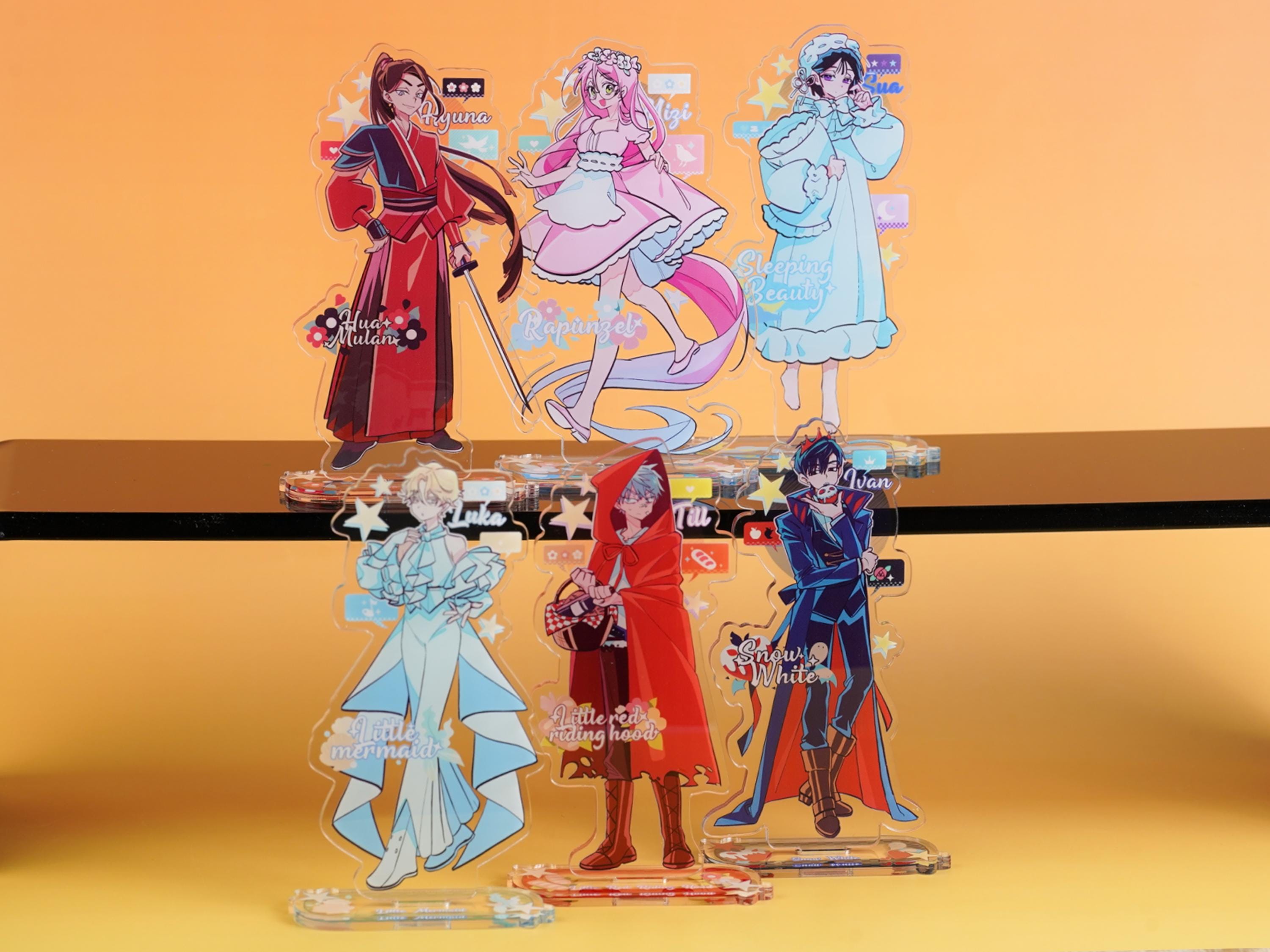 Alien Stage Fairy Tale Acrylic Standee Set, Fandom Desk Decor - Etsy