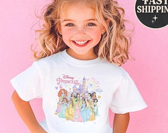 Disney Princess Shirt, Princess Castle Tee, Magic Kingdom Tee, Disneyland Trip Tee, Girls Vacation Tee, Disney Group Tee, Cute Princess Tee