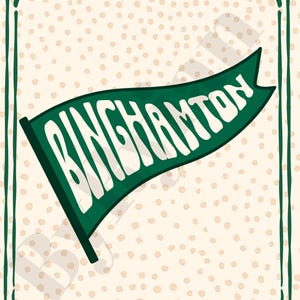 SUNY Binghamton Dorm Wall Prints