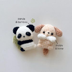 Panda & Puppy – HugMe Crochet Pattern