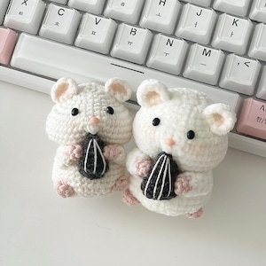 Virkmönster för knubbig hamster