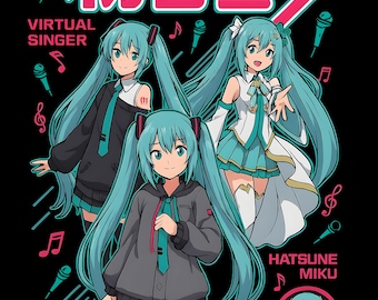 Hatsune Miku PNG: Arte digital, sublimación e impresión de Vocaloid