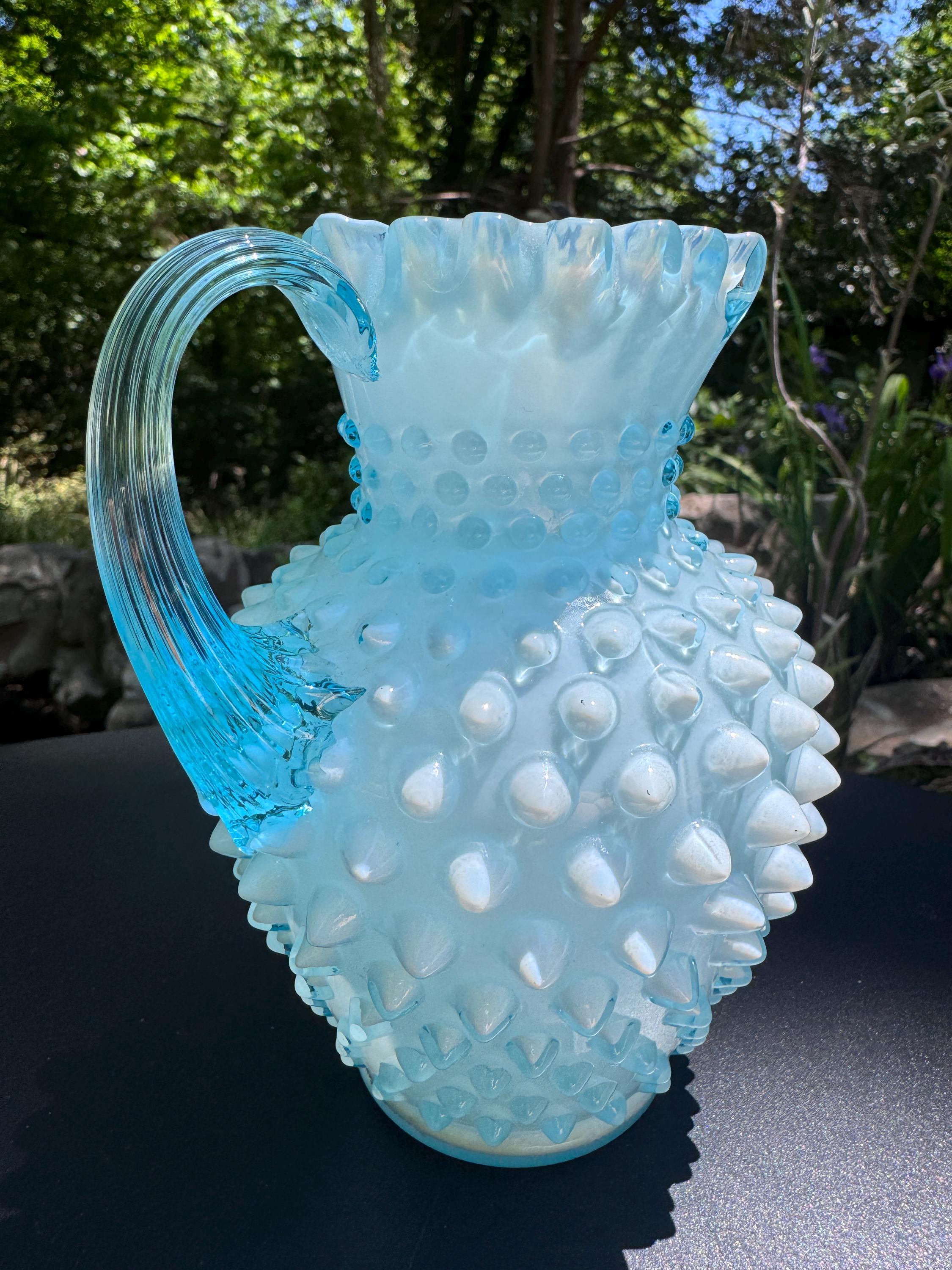 Fenton Blue Opalescent - Etsy
