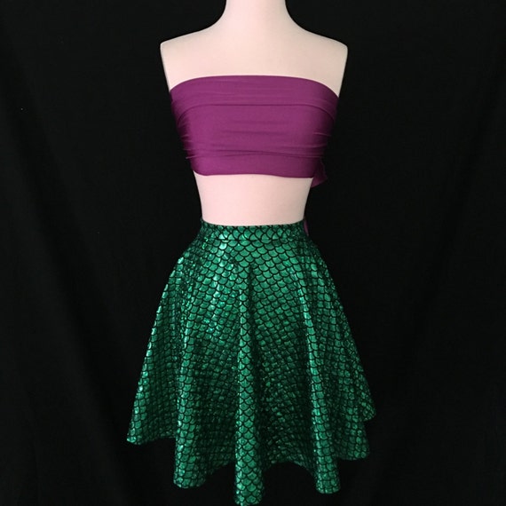 Little Mermaid Costume Retro Full 