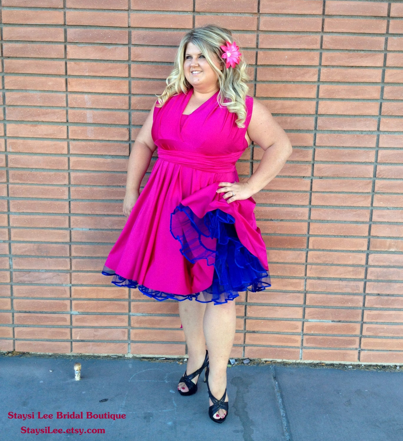 Orange Emo Prom Dresses