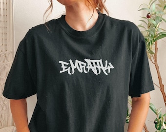 Comfort Colors® Empathy Shirt  Graffiti Style for Inspirational Gift