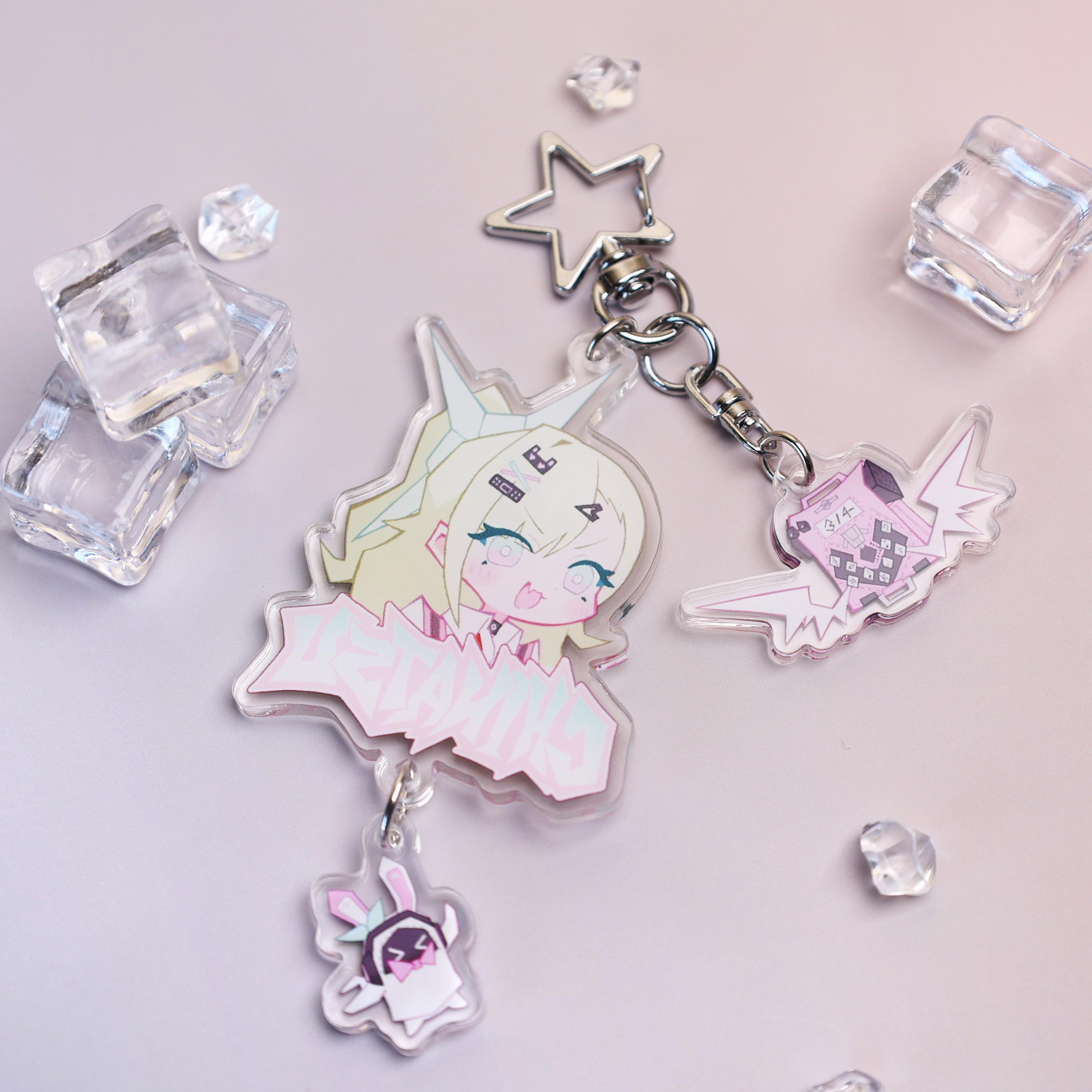 サプライ・アクセサリ・グッズ Eternal_Shizue Zenless Zone Zero Chinatsu Remiel Acrylic Keychain - Bag Keys