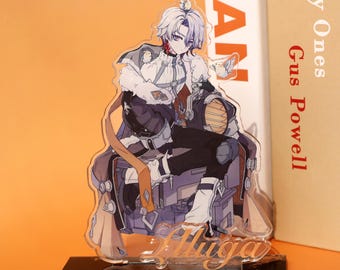 Genshin Impact Illuga Acrylic Standee - Cute Anime Character Desk Decor for Traveler Fans