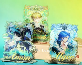 Lord of Mysteries Acrylic Stand - Amon Derrick Berg Alger Wilson Anime Figure - LOK Fantasy Character Desk Decor