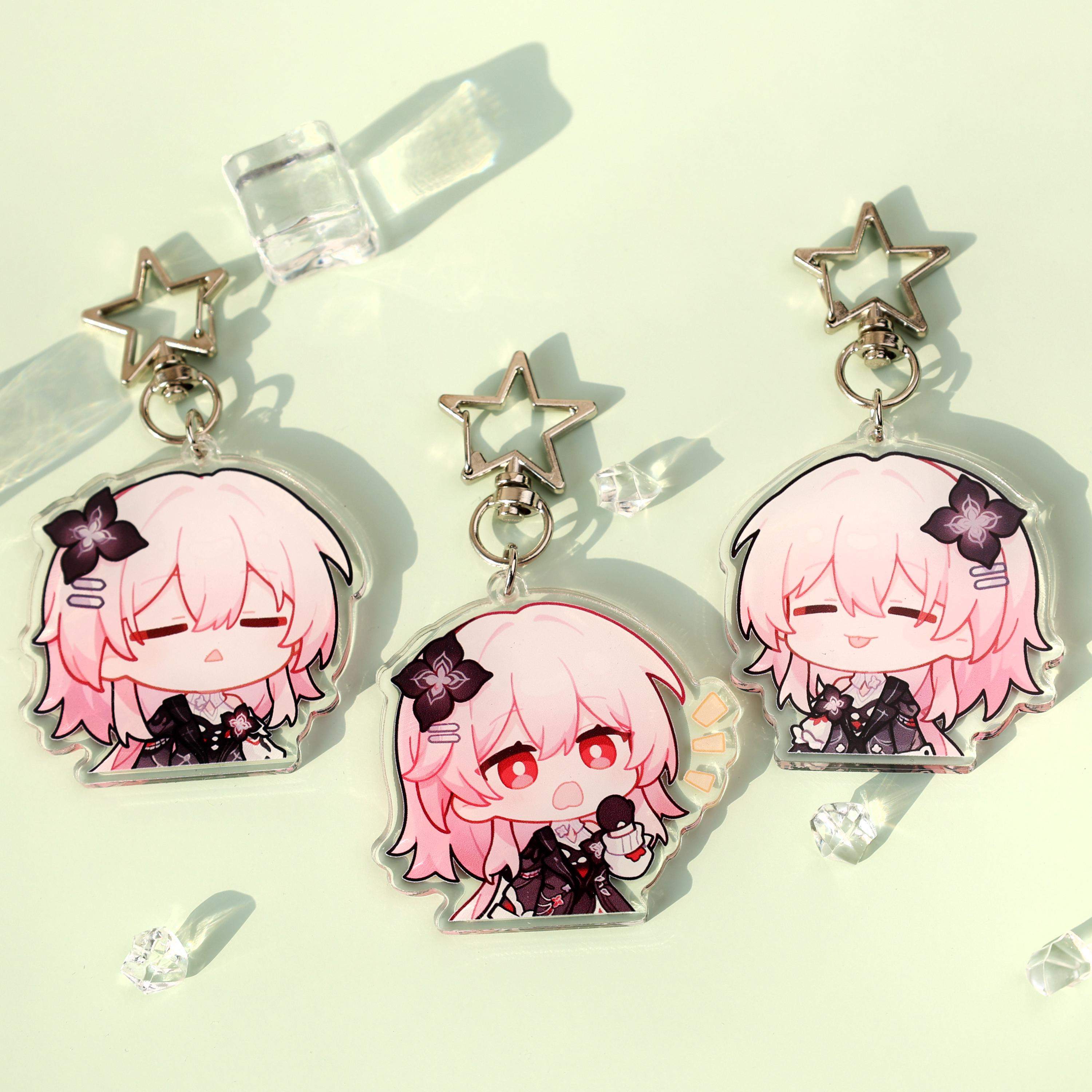 Honkai Star Rail Evernight Acrylic Keychain - Anime Game
