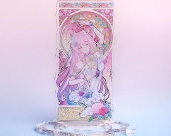 Honkai Star Rail Cyrene Acrylic Standee - Decor for Desk Display Gift, Game fan gifts