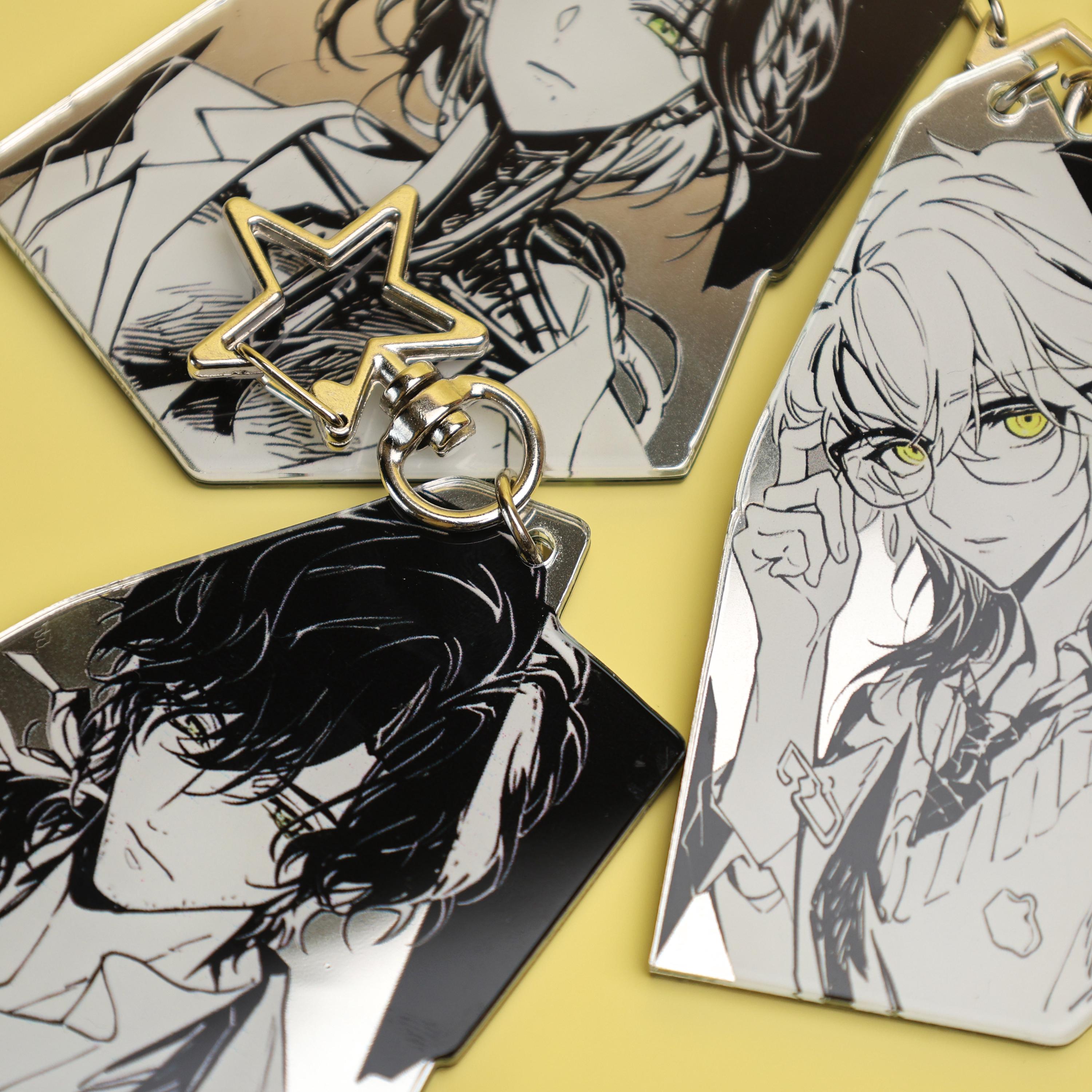 Reverse: 1999 Enigma Lucy Medicine Pocket Acrylic Keychain
