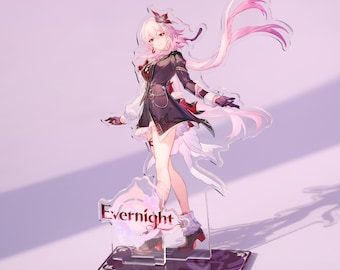 Honkai Star Rail Evernight March 7th Acrylic Standee - Decor for Desk Display Gift, Game fan gifts