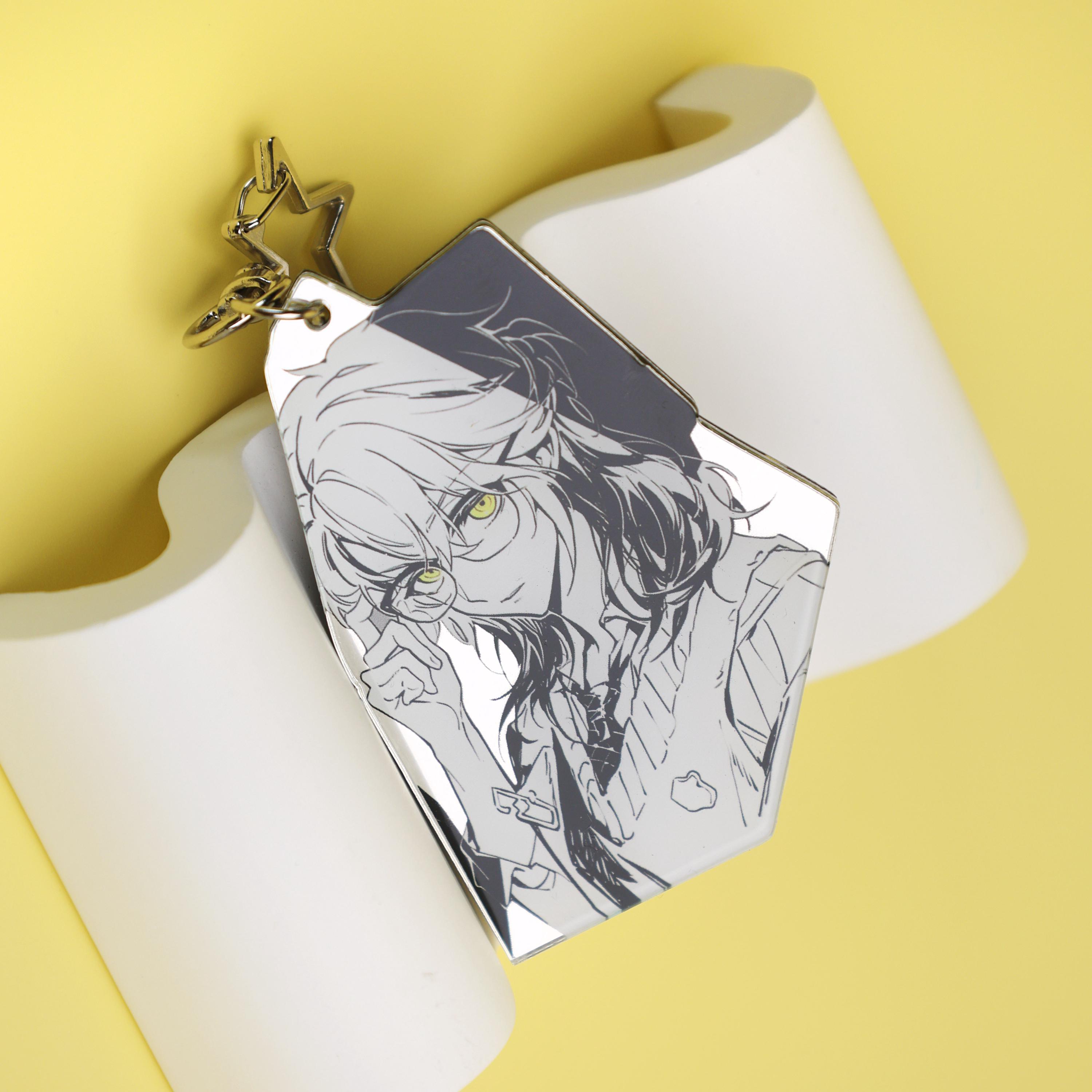 Reverse: 1999 Enigma Lucy Medicine Pocket Acrylic Keychain