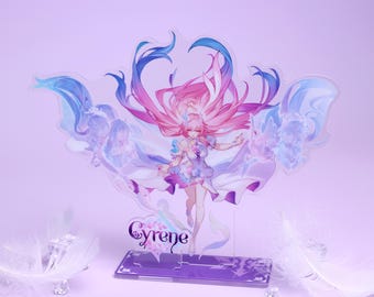 Honkai Star Rail Cyrene Acrylic Standee - Decor for Desk Display Gift, Game fan gifts