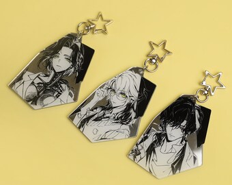 Reverse: 1999 Enigma Lucy Medicine Pocket Acrylic Keychain