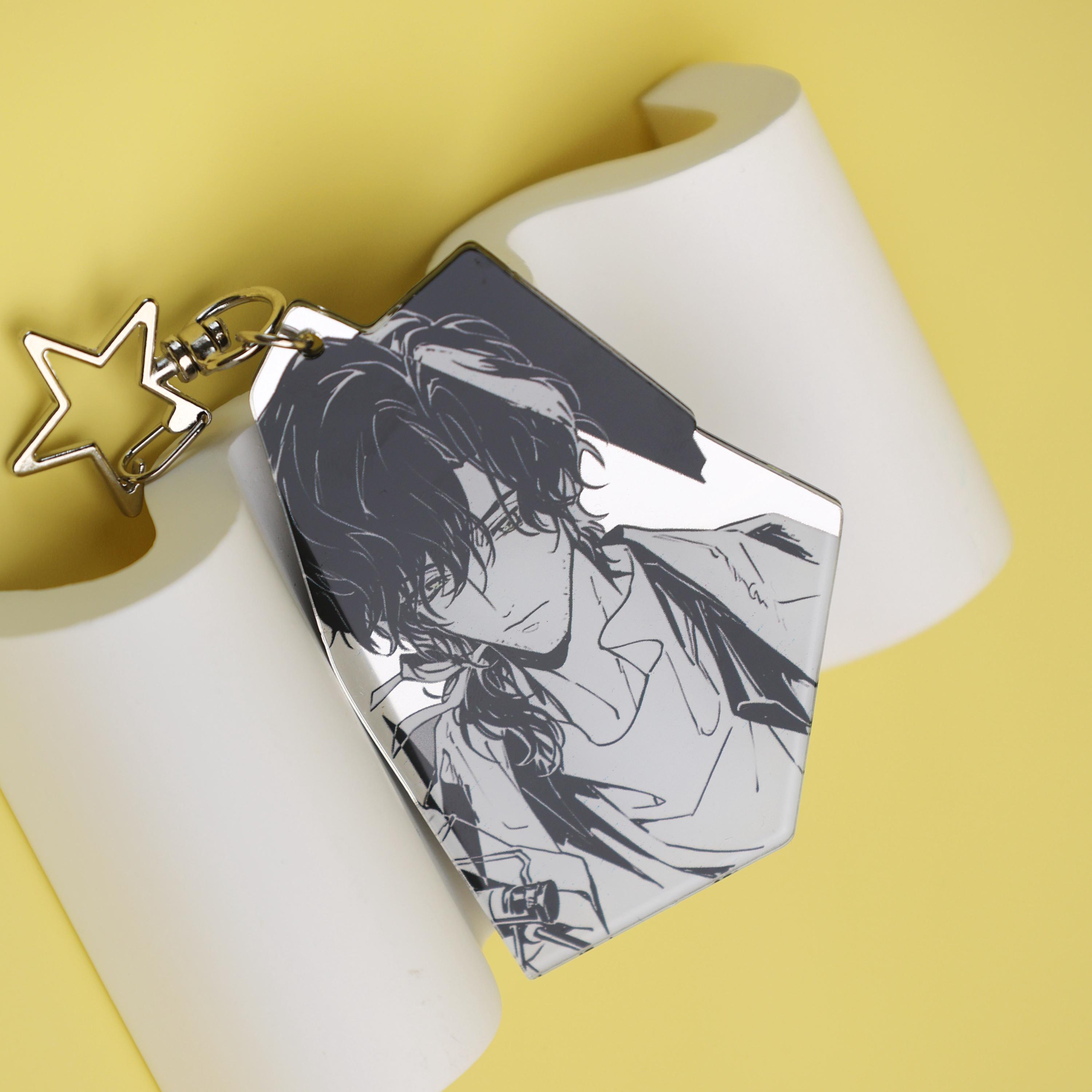 Reverse: 1999 Enigma Lucy Medicine Pocket Acrylic Keychain