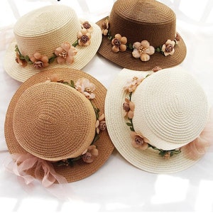 Straw Hat Outdoor Sunshade Beach 