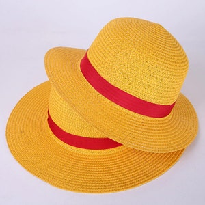 Anime Hat Straw Hat/one Piece Anime Cosplay Accessories Hat - Etsy