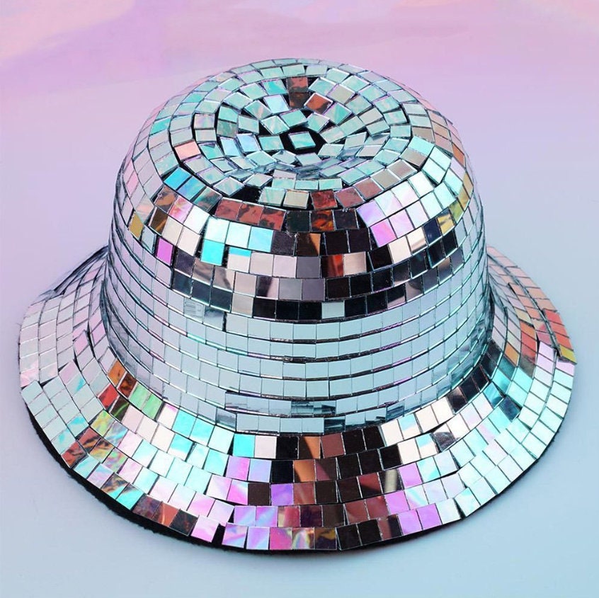 Discokugel Hüte  Discokugel-Hüte Disco-Helm