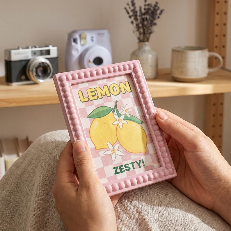 Colorful Scalloped Gallery Wall Picture Frame Set, Whimsical Dopamine ...