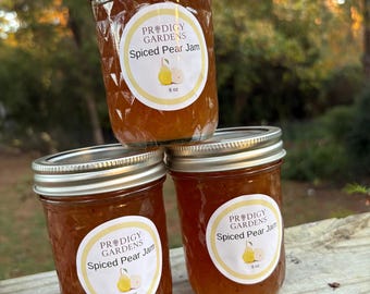 Spiced Pear Jam | 8 oz | Shelf Stable